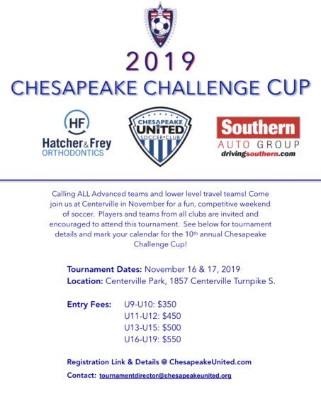 Ccc2019 Chesapeake United Soccer Club