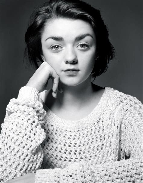 Game Of Thrones Photo Maisie Williams For The Gentlewoman Maisie