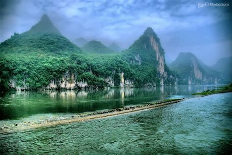 Li River This Was Taken On The Li River Of Guilin In China I Was