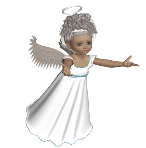 Cute 3d Angel With White Dress Png Picture Gallery Yopriceville