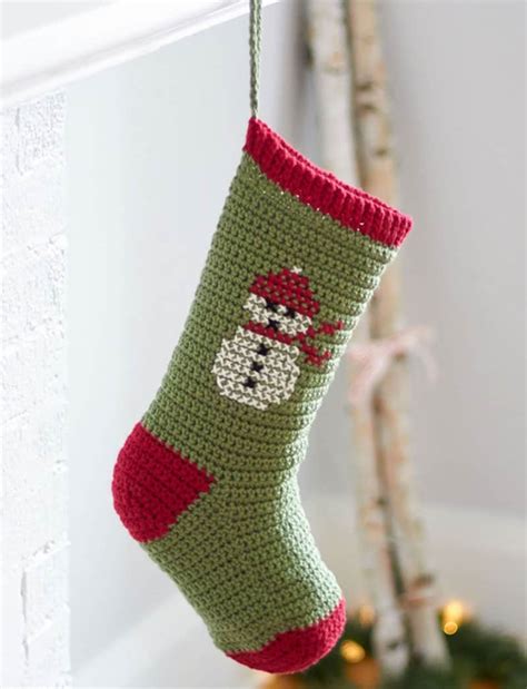 15 Adorable Crocheted Christmas Stocking Patterns