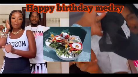 Medz Boss Girlfriend Angel Cumberbatch Spoil Him For His Birthday Youtube