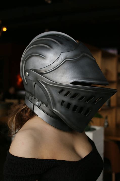 Dark Souls Helmet Elite Knight Cosplay Inspired Etsy