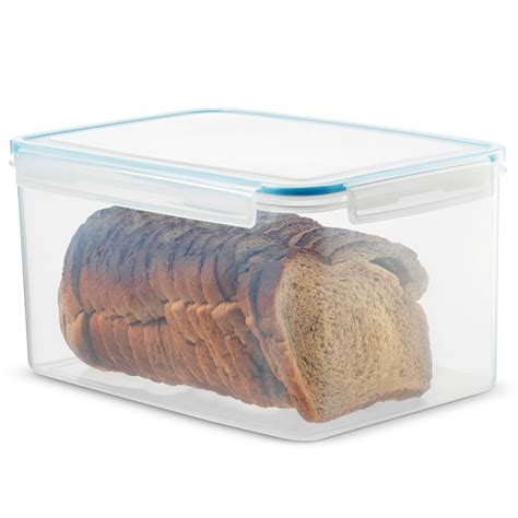 Komax Biokips Sandwich Bread Box Airtight Leakproof With Locking Lid