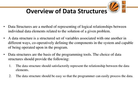 Ppt Introduction To Data Structures Powerpoint Presentation Free