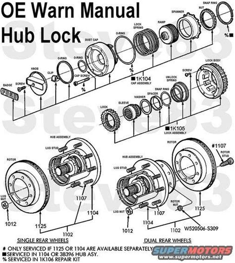 1994 Ford Ranger Front Axle Diagram