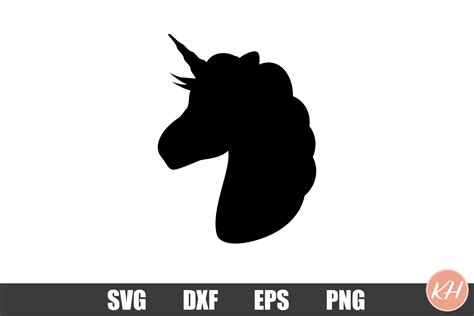 Unicorn Svg Unicorn Silhouette Svg File Unicorn Clipart Cricut File