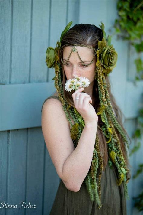 Forest Fairy Headdress Headdress Headpiece Fairy Etsy Kopfschmuck