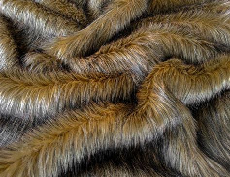 Brown Fake Fur Faux Fur Fabric by the Metre / Yard – Warehouse 2020 in