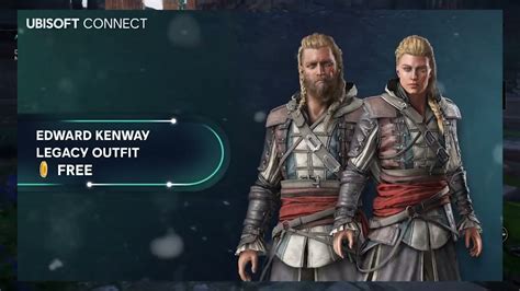 Assassin S Creed Valhalla Edward Kenway Legacy Outfit New Items Ac