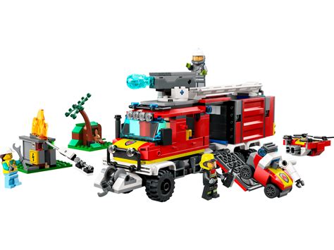 Fire Command Truck 60374 City Buy Online At The Official Lego Shop Lv