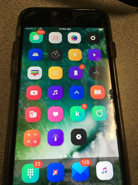 Question I Have The Iphone Se And On My Home Screen I Have Only 5