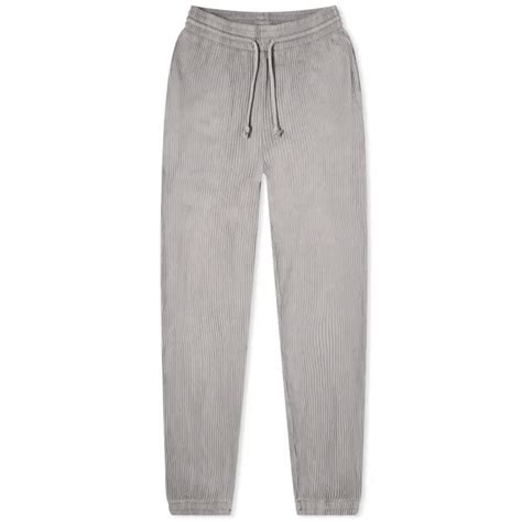 Baserange Basic Ribbed Sweatpants Grey Purple End Uk