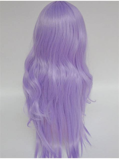 Light Purple Wig Wavy Pastel Wigs Star Style Wigs Uk