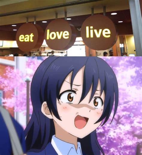 Eat Love Live Love Live School Idol Project Know Your Meme