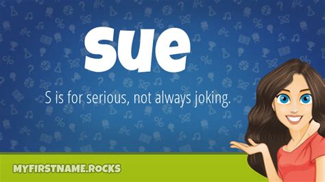 sue first name personality and popularity