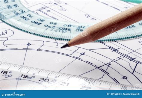 Technical Drawing Stock Image Image Of Transparent Draw 18596203