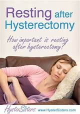 Pictures of Laparoscopic Hysterectomy Recovery Tips