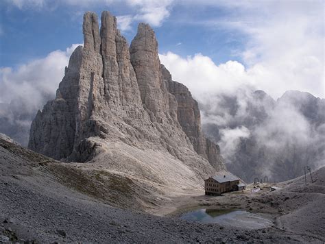 Torri Del Vajolet Dolomiti Foto Immagini Paesaggi Montagna Natura