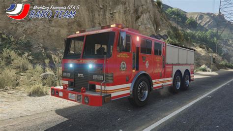 Firetruck Heavy Rescue Vehicle Add On Gta5