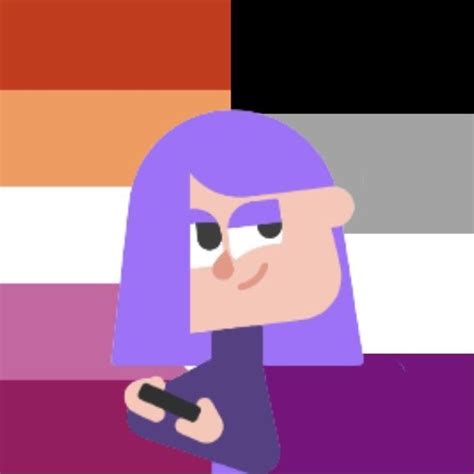 Duolingo Lesbian Ace Lily Duolingo Fan Art Rainbow Dash