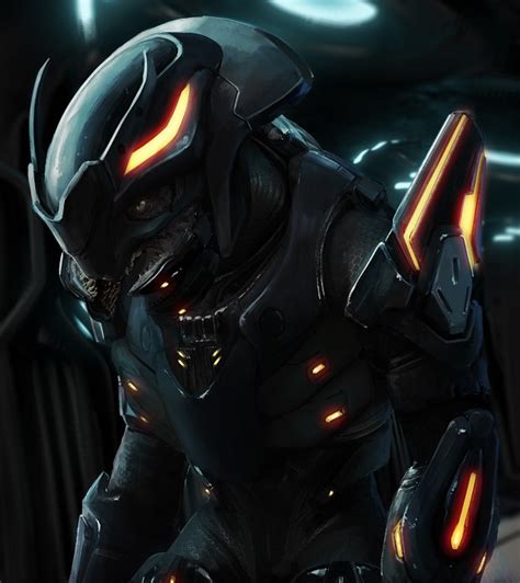 New Covenant Portrait Sangheili Zealot Image Sins Of The Prophets