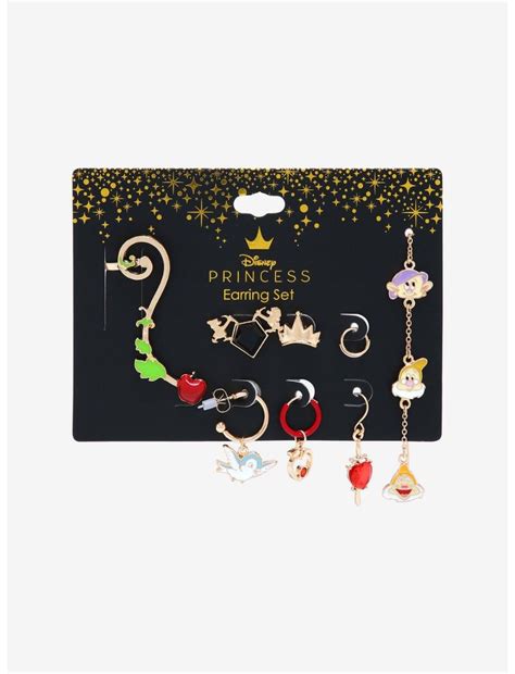 Disney Snow White And The Seven Dwarfs Mix And Match Earring Set
