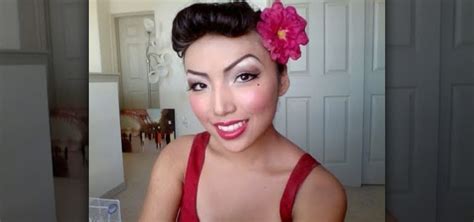 How To Create A Retro Pin Up Girl Makeup Look For