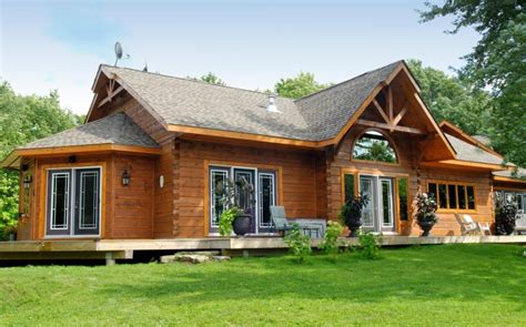 Our lake house plans and waterfront cottage plans are for panoramic views. 12 Mile lake Log Home Floor Plan by 1867 Confederation