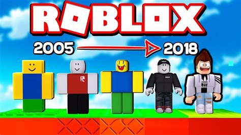 Roblox 2005 2018 Evolution Youtube