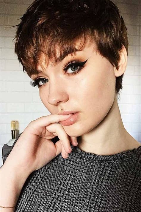 Latest Pixie Haircuts Pics For Thick Hair Styles Fashion 2d