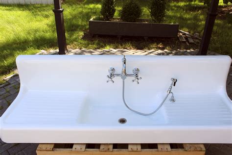 All topics in bathroom sinks & faucets. The Search for a Vintage Farmhouse Sink - Domestic ...