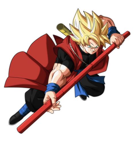 Goku Xeno Ssj By Andrewdragonball On Deviantart