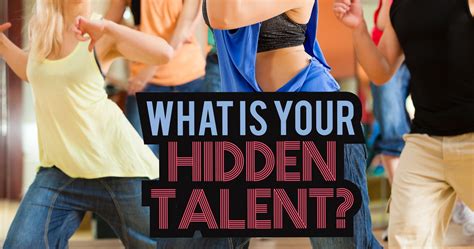 What Is Your Hidden Talent? | Playbuzz