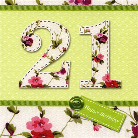 Age Birthday Card Vintage Florals By Aliroo