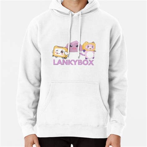 Lankybox Hoodies Beast Gaming Mr Foxy And Boxy Lankybox Pullover