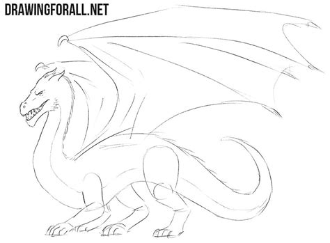 Https://tommynaija.com/draw/drawing How To Draw A Dragon