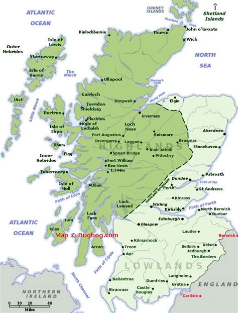 Scotland Map Scotland Map Scotland Highlands Scotland Vacation