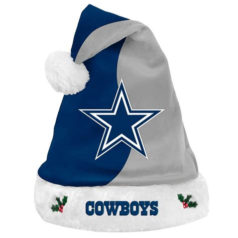 Dallas Cowboys Logo Santa Hat