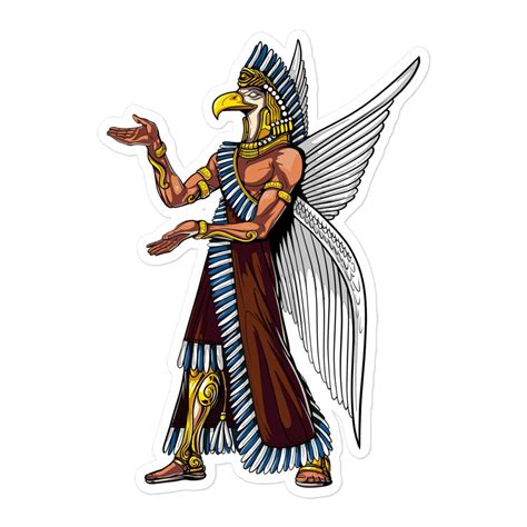 Anunnaki Alien Sticker Sumerian Mythology Gods Stickers Etsy Uk