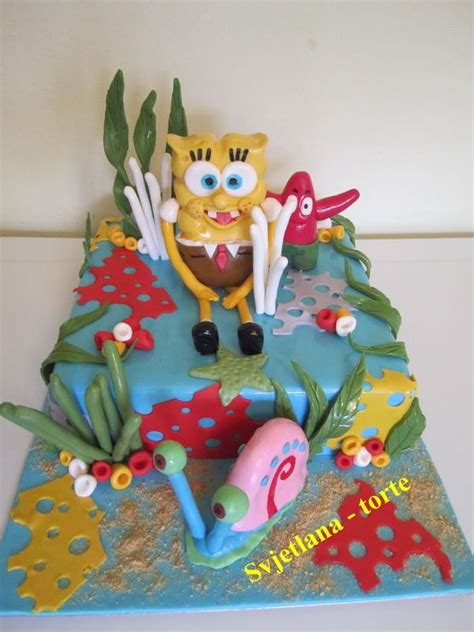 1000 Images About Spongebob Cakes On Pinterest Bobs