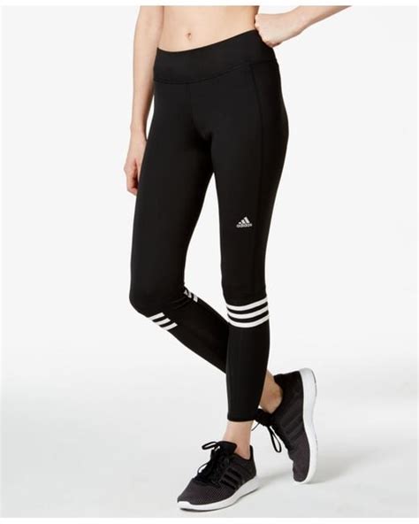 Adidas Originals Climalite® Response Leggings In Black Blackwhite Lyst