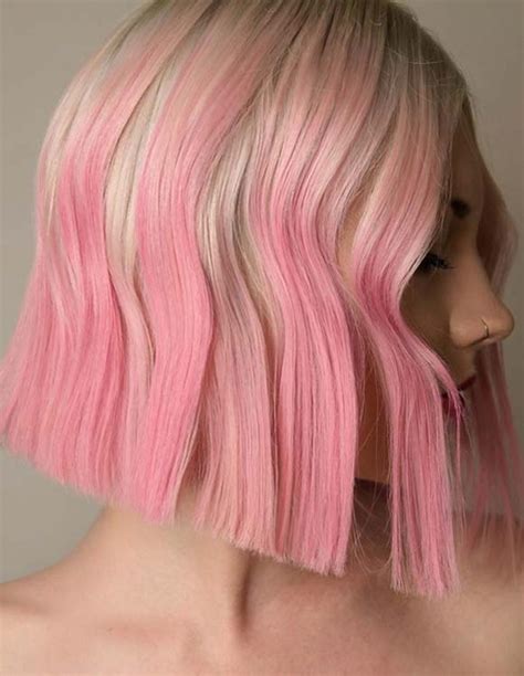 All bob hairstyles curly hairstyles long hairstyles other hairstyles short hairstyles wavy hairstyles. Alluring Pink Bob Haircuts and Hairstyles for 2018 # ...