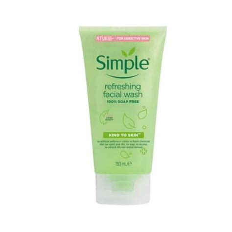 Simple Facial Gel Wash Simple Kind To Skin Refreshing Facial Gel Wash