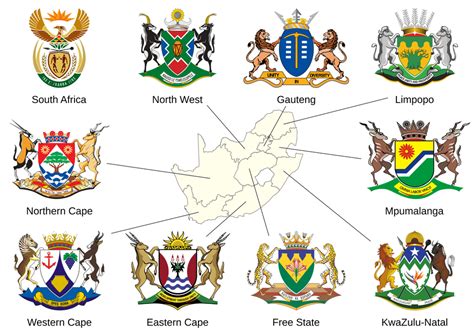 Coats Of Arms Of South Africa And Its Provinces Heraldry