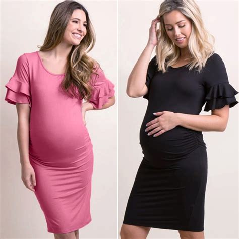 Pregnancy Clothes For Pregnant Women Maternity Clothing Solid Maternity
