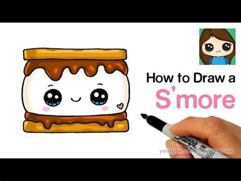 Hey draw so cute fans, let me keep you updated on my progress and all the free stuff on this site. How to Draw Smores Cute and Easy | Safe Videos for Kids