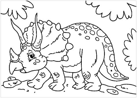 Dinosaur Coloring Pages For Kids Coloringpages234