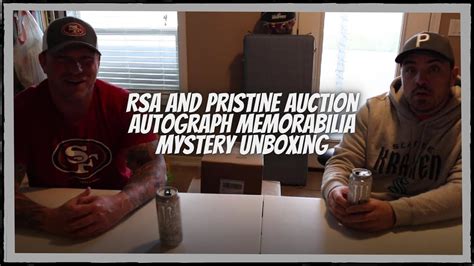 Unboxing Rsa And Pristine Auction Autograph Memorabilia Mystery Boxes Youtube