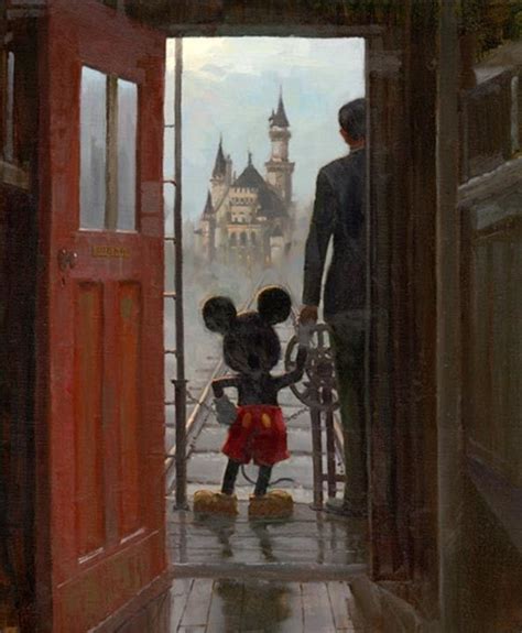 It All Started With A Mouse Disney Limited Edition Disney Art Walt
